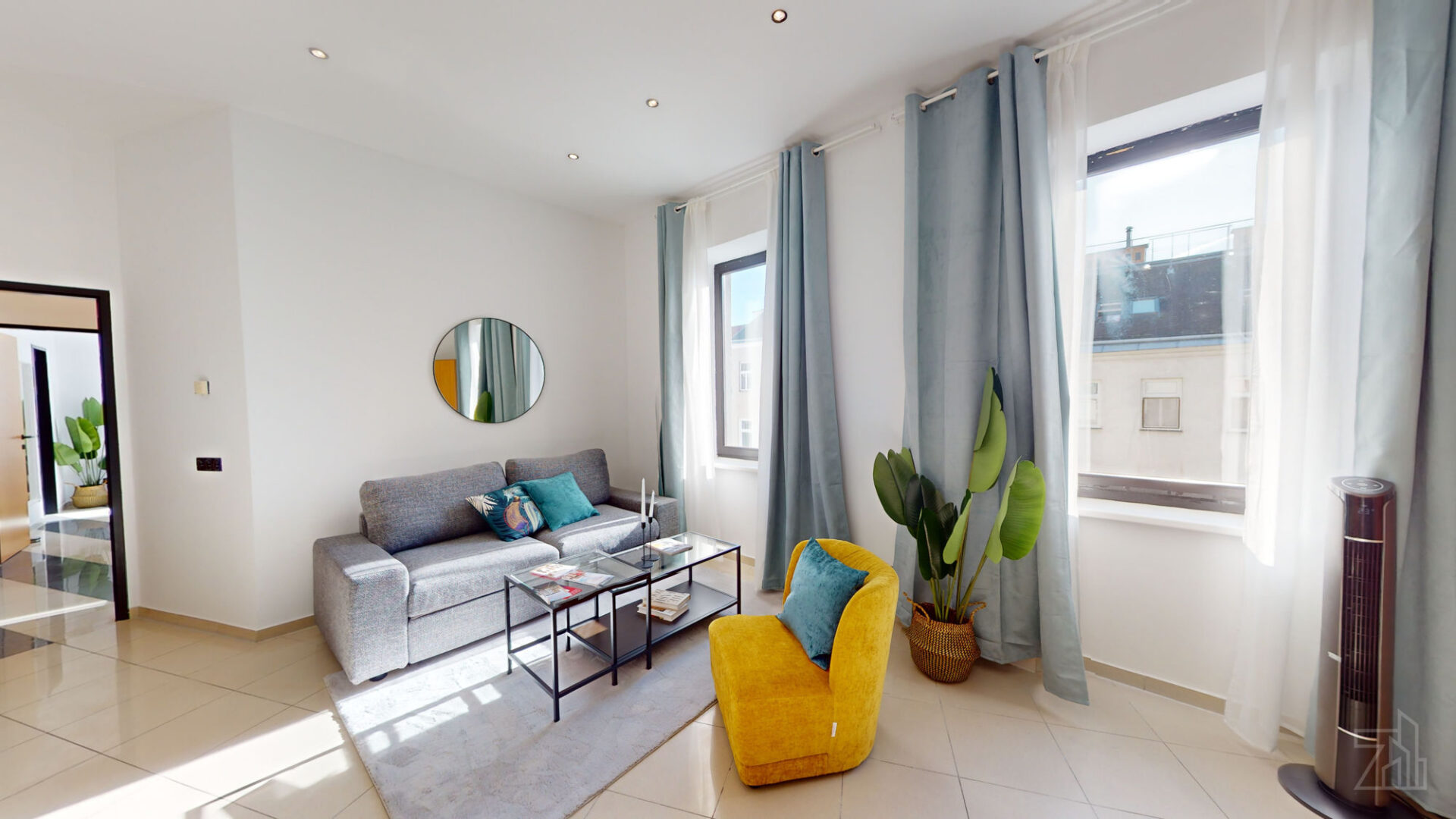 Sonnige 3 Zimmer-Wohnung mit gemütlichem Kamin | Ruhig & hell – Bild 1