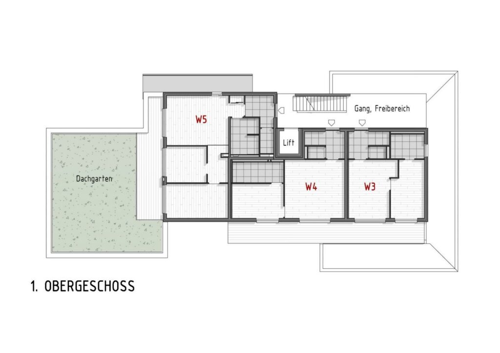 Neubauprojekt! Gutenbergstraße 7! Architektonisches Highlight! Dachterrasse! 3-Zimmer! Einzigartig! – Bild 3
