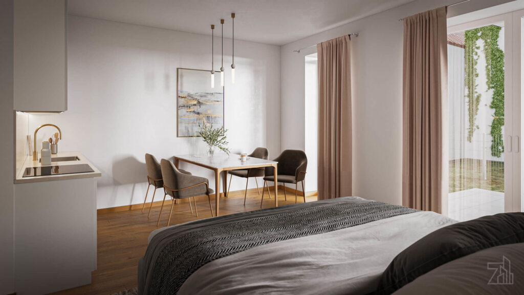 Single-Apartment im 1. OG |Nähe Hirschstettner Aupark | ERSTBEZUG