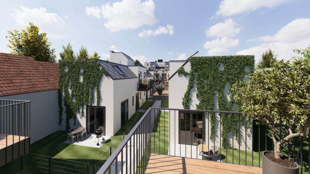 DACHTERRASSENTRAUM nähe Hirschstettner Aupark | 3 Zimmer Townhouse | Erstbezug – Bild 3