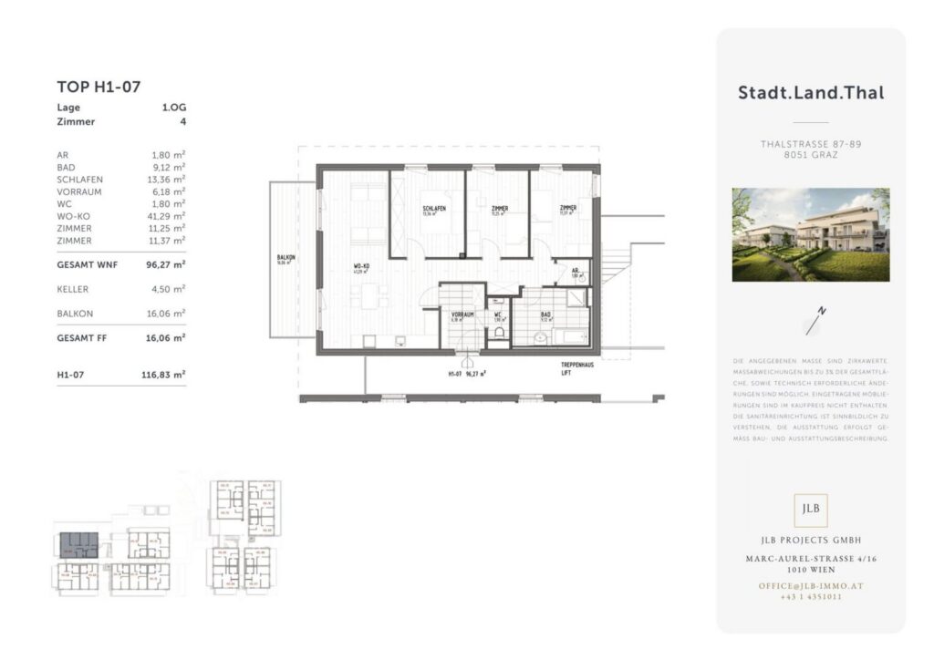 ERSTBEZUG: 4 Zimmer + Balkon | Graz-Gösting – Bild 3