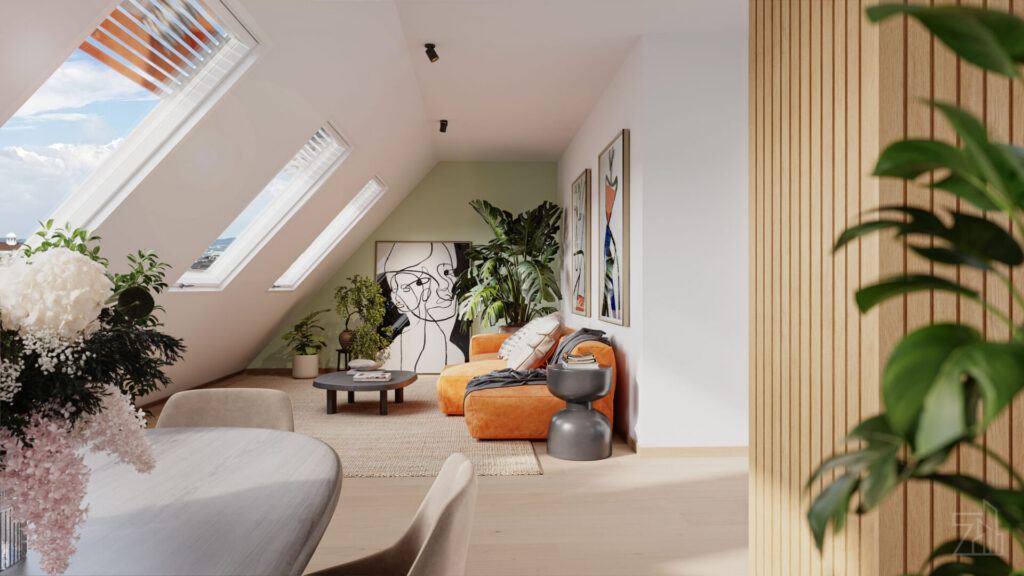 4-Zimmer-Dachmaisonette im Botschaftsviertel – Bild 2