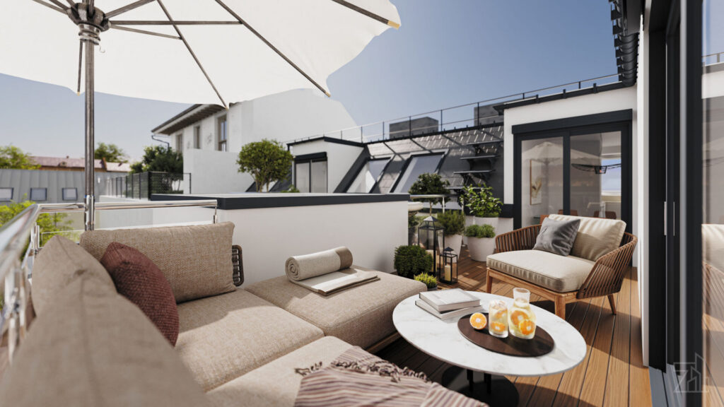 5-Zimmer-Dachmaisonette im Botschaftsviertel