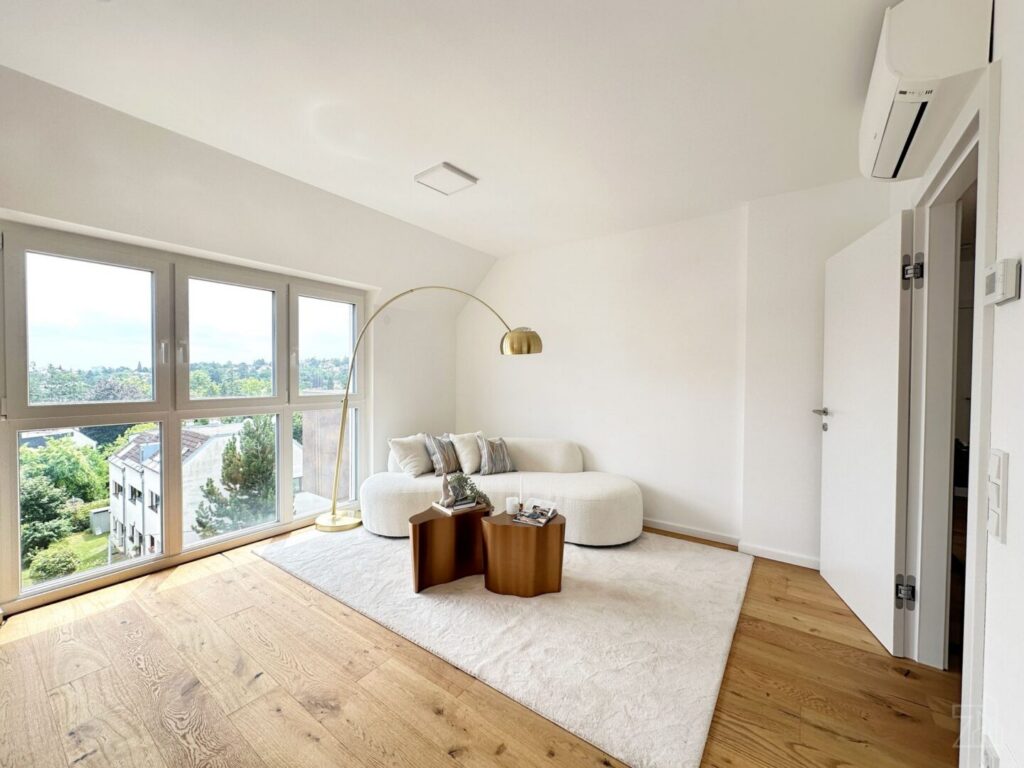 4-Zimmer-Penthouse mit Dachterrasse und Ausblick